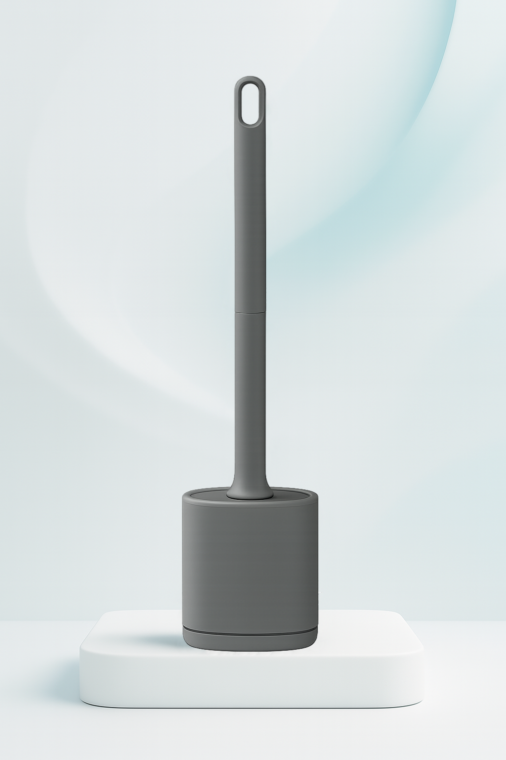 Double-Sided Silicone Toilet Brush