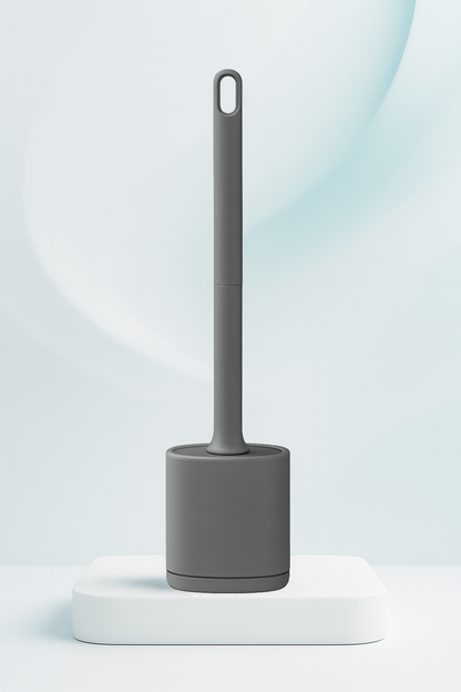 Double-Sided Silicone Toilet Brush