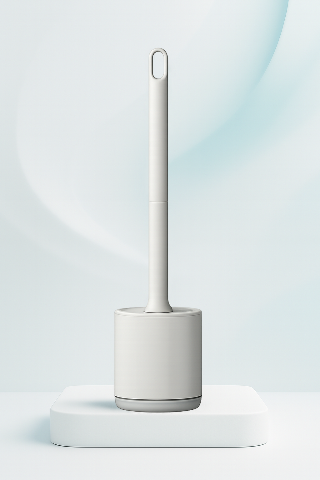 Double-Sided Silicone Toilet Brush