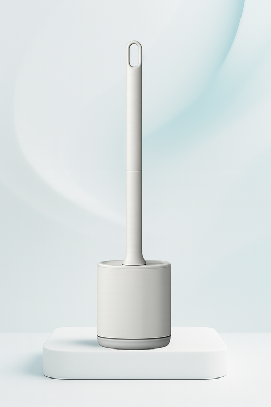 Double-Sided Silicone Toilet Brush
