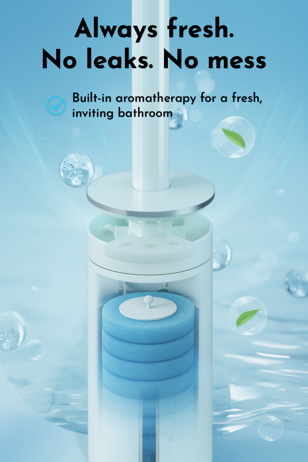 Premium Wall Mounted disposable toilet brush