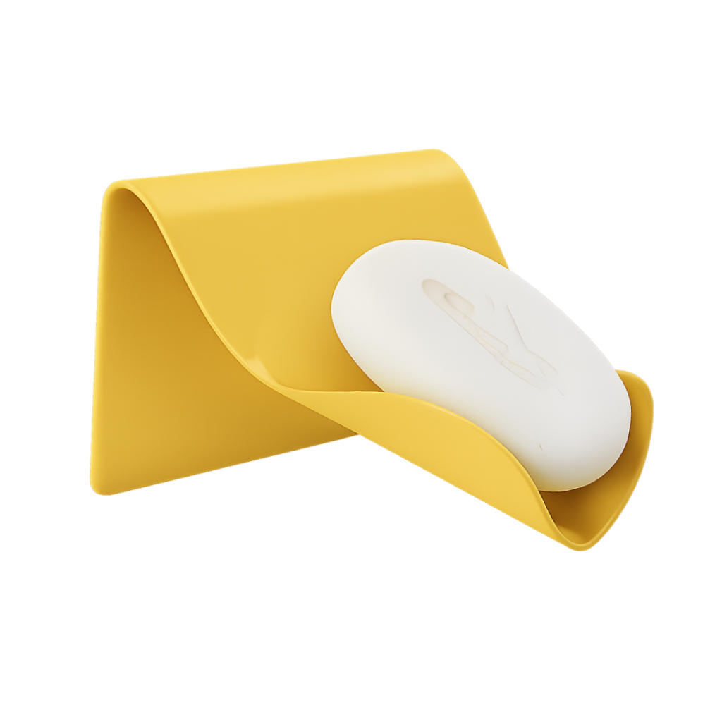 Mounted soap drip tray